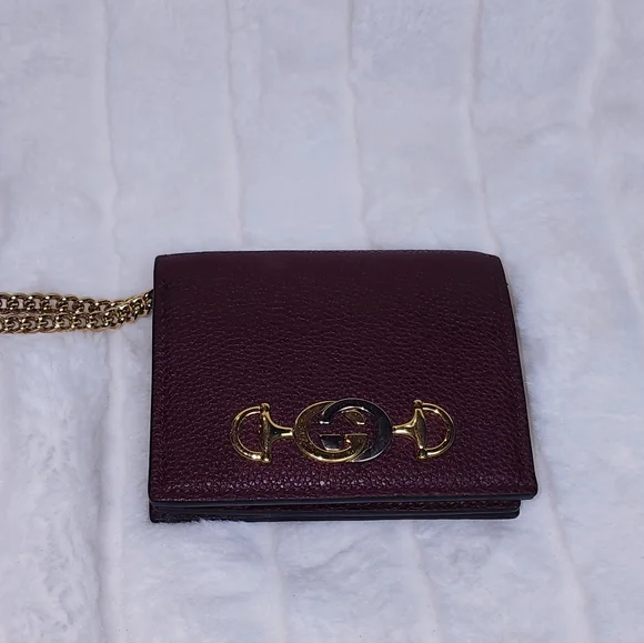 Gucci Zumi Wallet On Chain - Picture 1 of 8